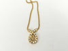 Dior Gold Rhinestone Necklace