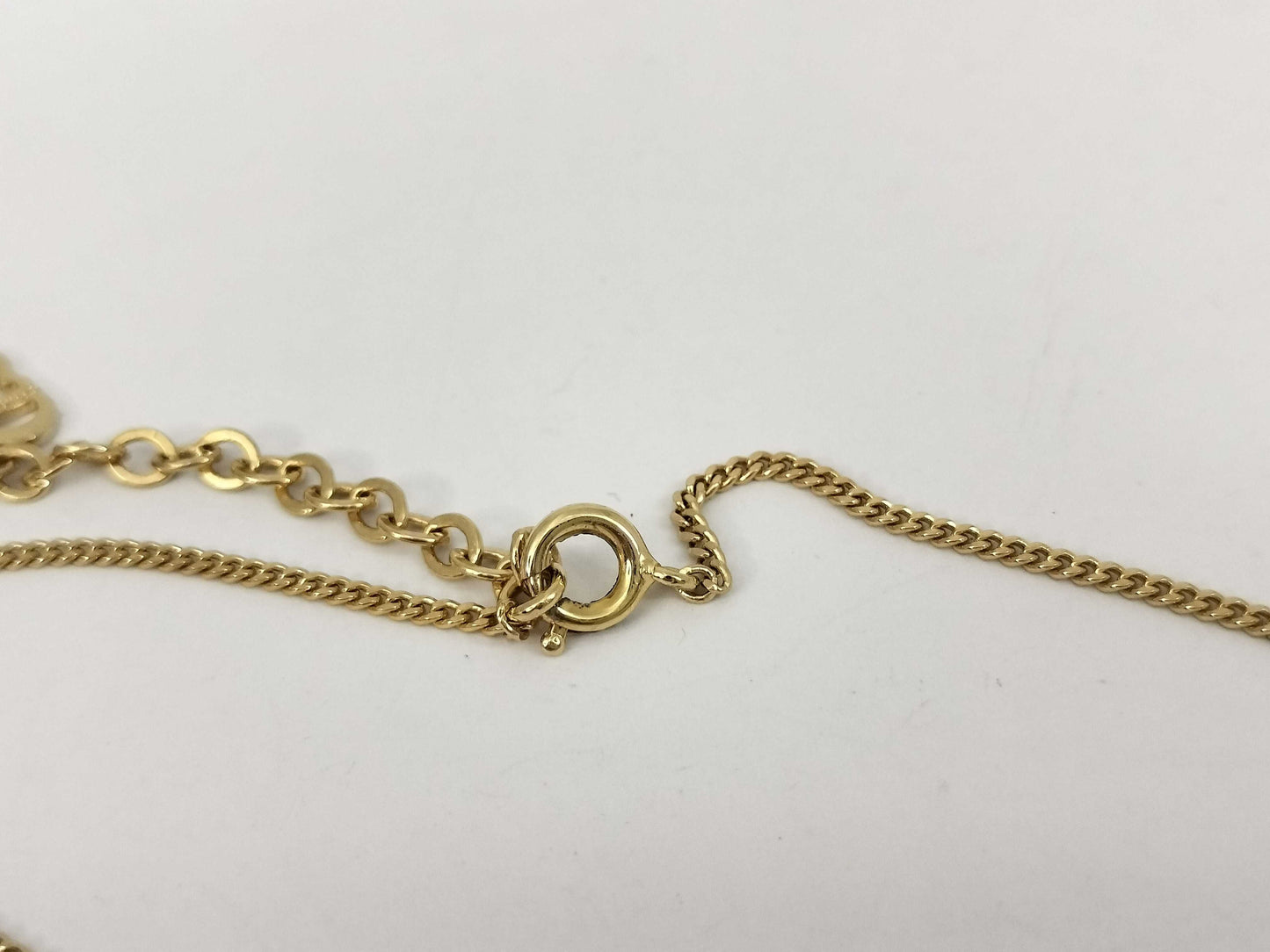 Dior Gold Rhinestone Necklace