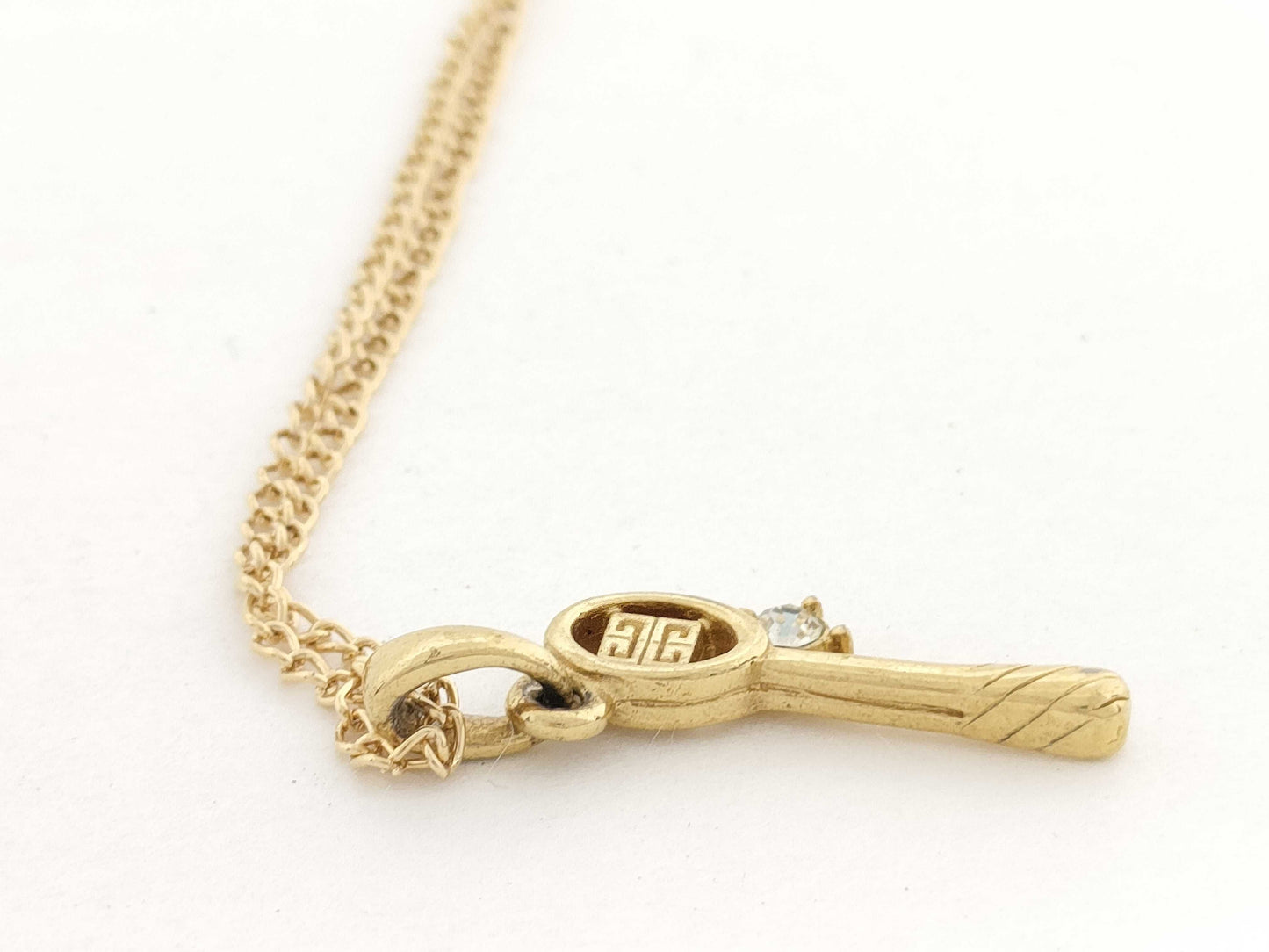 GIVENCHY Rhinestone Gold 4.1g Necklace