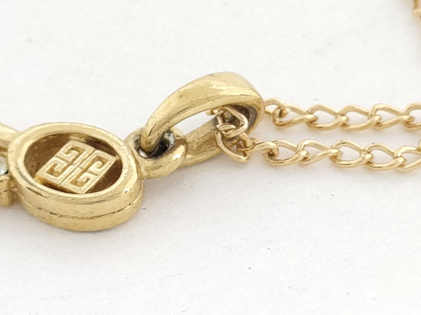 GIVENCHY Rhinestone Gold 4.1g Necklace