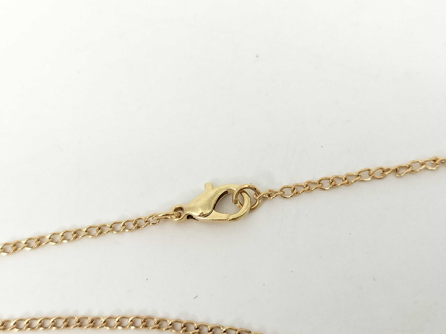 Yves Saint Laurent Yves Saint Laurent Gold Necklace with Non-Original Chain