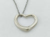 Tiffany & Co. Open Heart Tiffany Necklace Open Heart 925 Non-Original Chain Necklace