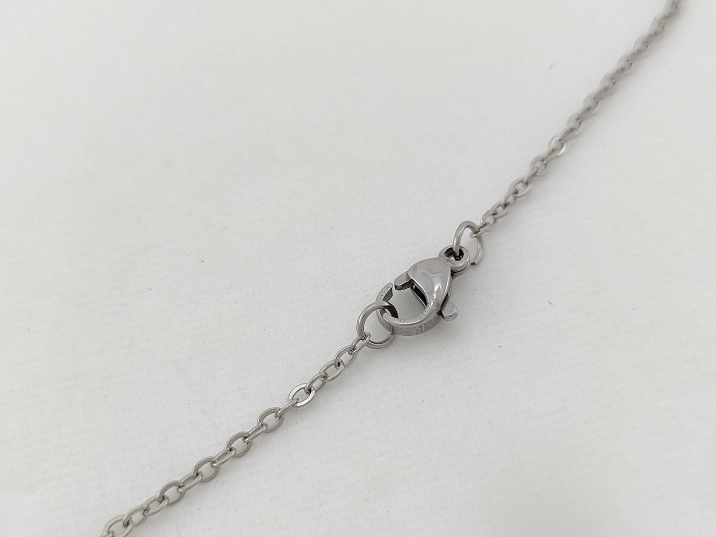 Tiffany & Co. Tiffany Necklace Open Heart 925 Non-Original Chain Necklace