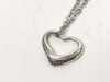 Tiffany & Co. Open Heart Tiffany Necklace Open Heart 925 Non-Original Chain Necklace
