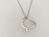 Tiffany & Co. Open Heart Tiffany Necklace Open Heart 925 Non-Original Chain Necklace