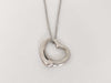 Tiffany & Co. Open Heart Tiffany Necklace Open Heart 925 Non-Original Chain Necklace