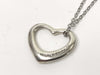 Tiffany & Co. Open Heart Tiffany Necklace Open Heart 925 Non-Original Chain Necklace