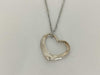 Tiffany & Co. Open Heart Tiffany Necklace Open Heart 925 Non-Original Chain Necklace