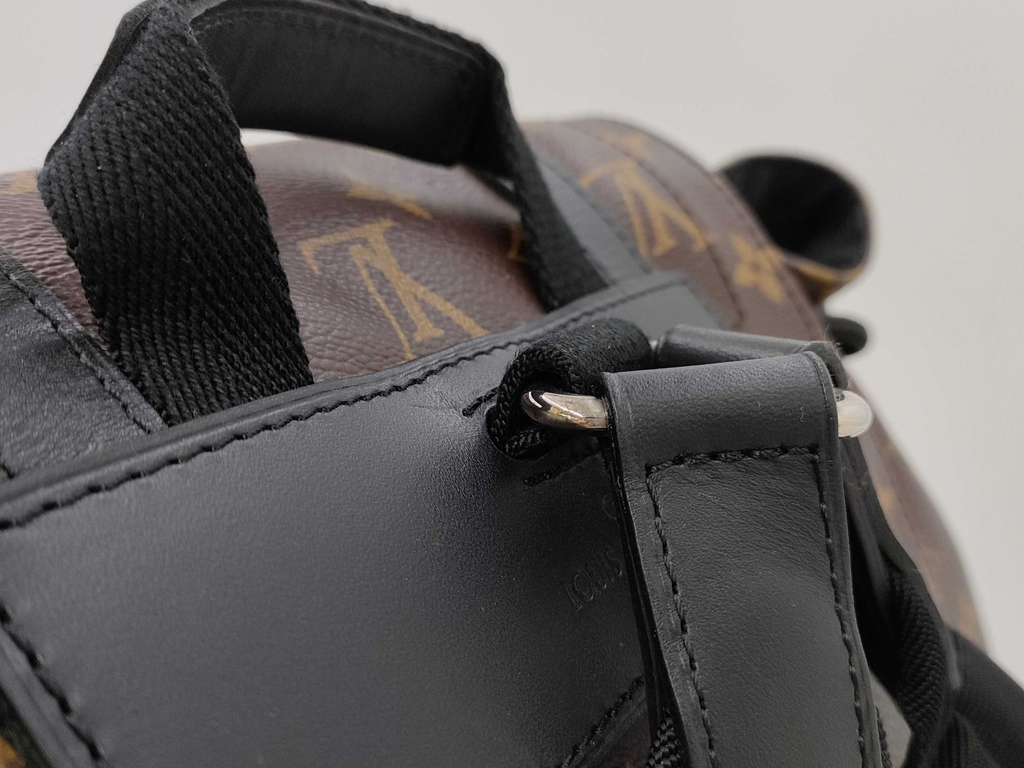 LOUIS VUITTON LOUIS VUITTON Monogram Macassar Christopher MM M43735 TR3174 Brown Backpack