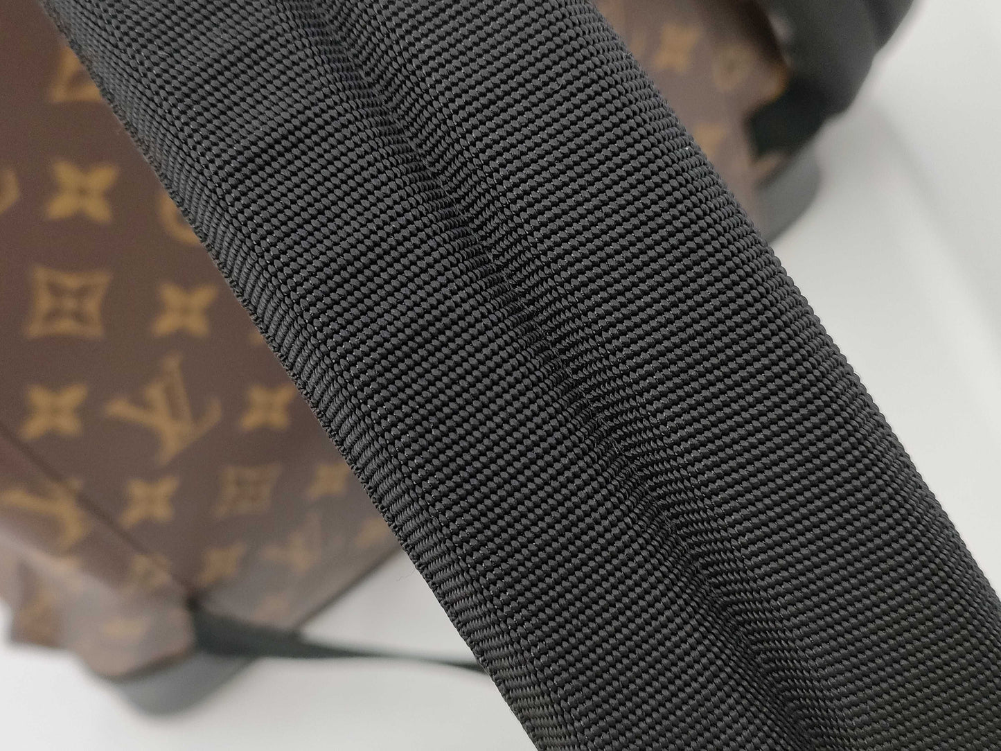 LOUIS VUITTON LOUIS VUITTON Monogram Macassar Christopher MM M43735 TR3174 Brown Backpack