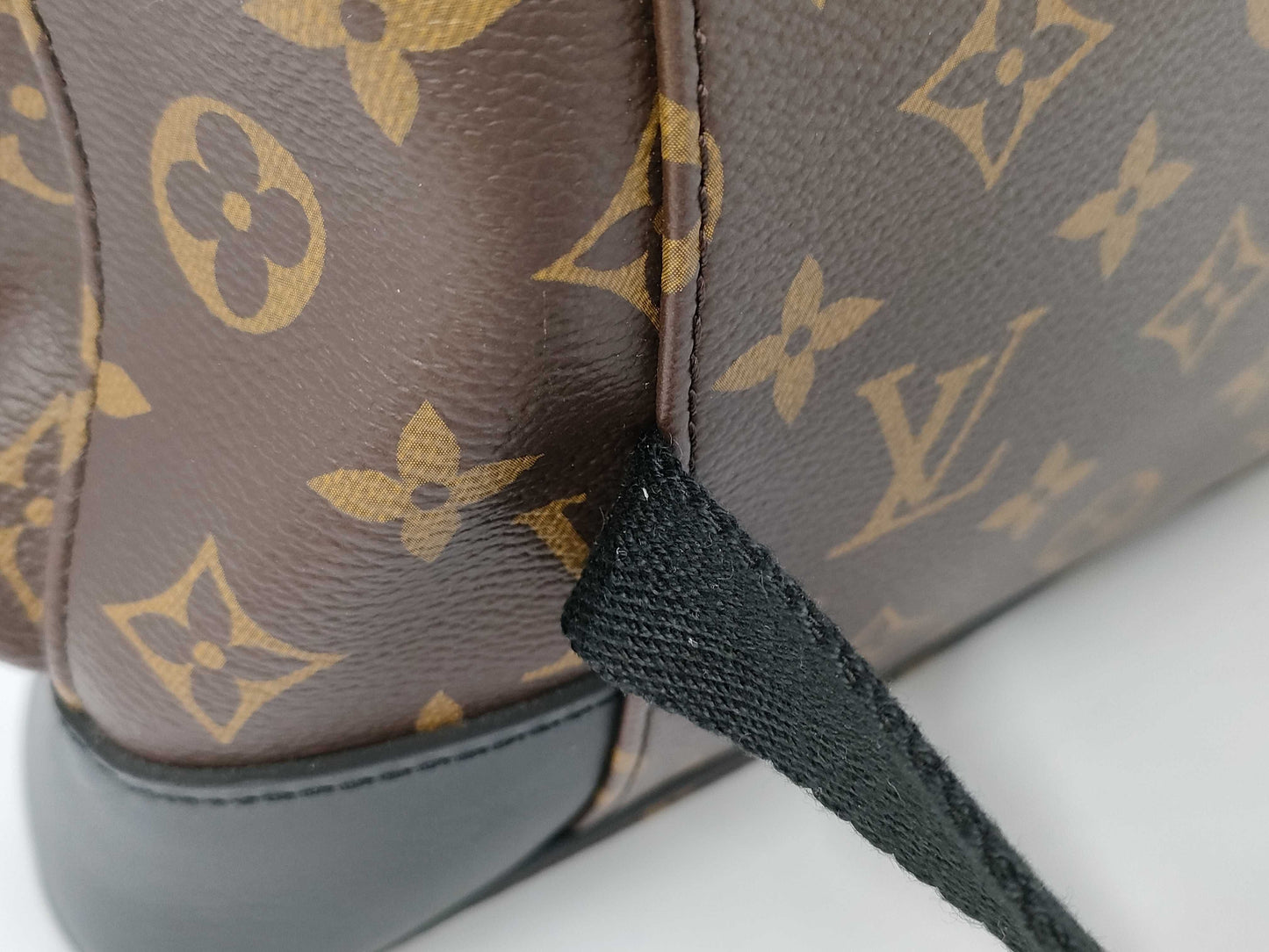LOUIS VUITTON LOUIS VUITTON Monogram Macassar Christopher MM M43735 TR3174 Brown Backpack