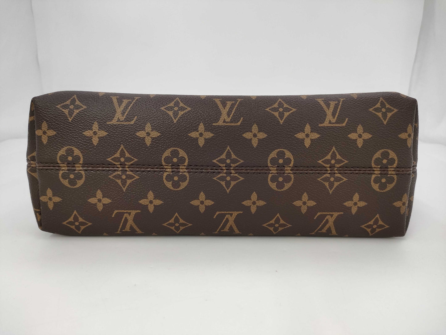 LOUIS VUITTON Monogram Graceful PM M43700 Brown RFID Enabled Tote Bag