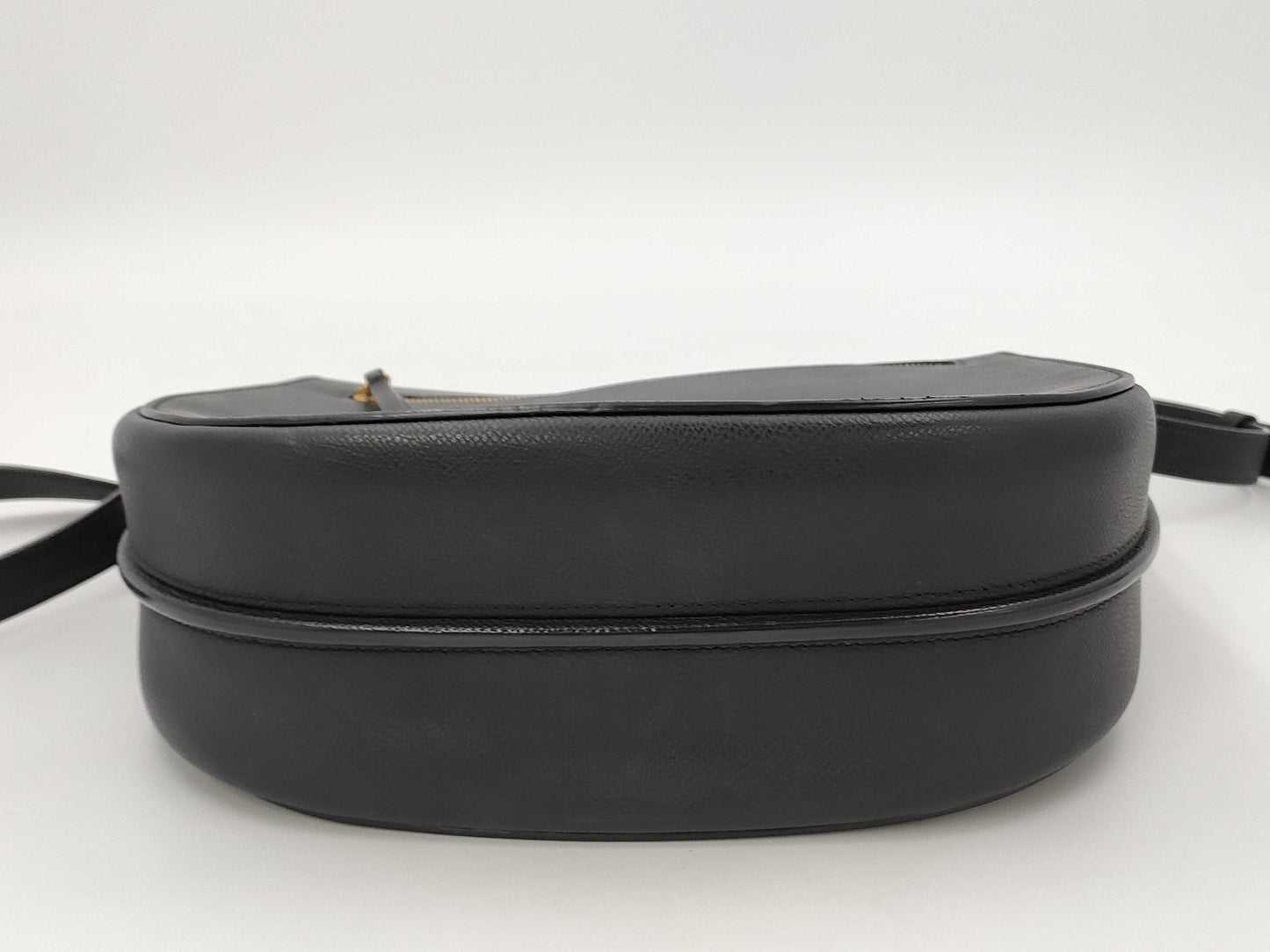 CELINE Leather Shoulder Bag in Black