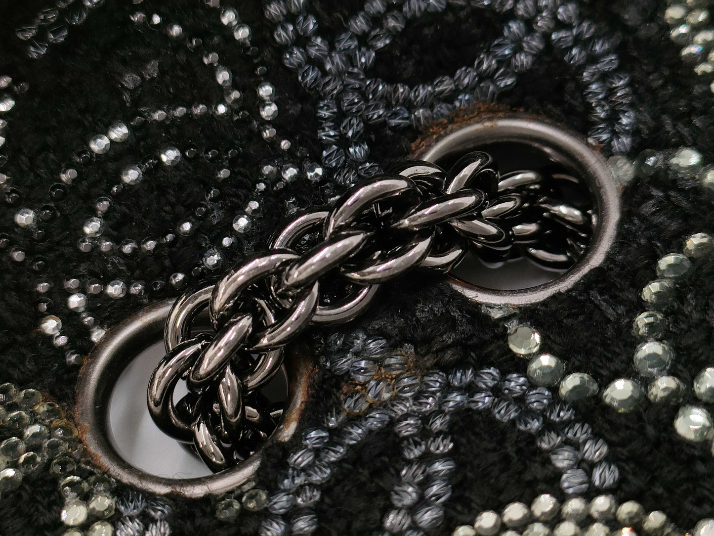 CHANEL Tweed Shoulder Bag from the Paris-Shanghai Collection