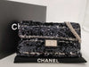 CHANEL 2.55 Sequined Shoulder Bag, Size 15