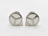 ROLEX Cufflinks White Gold Tie Clip/Cufflinks