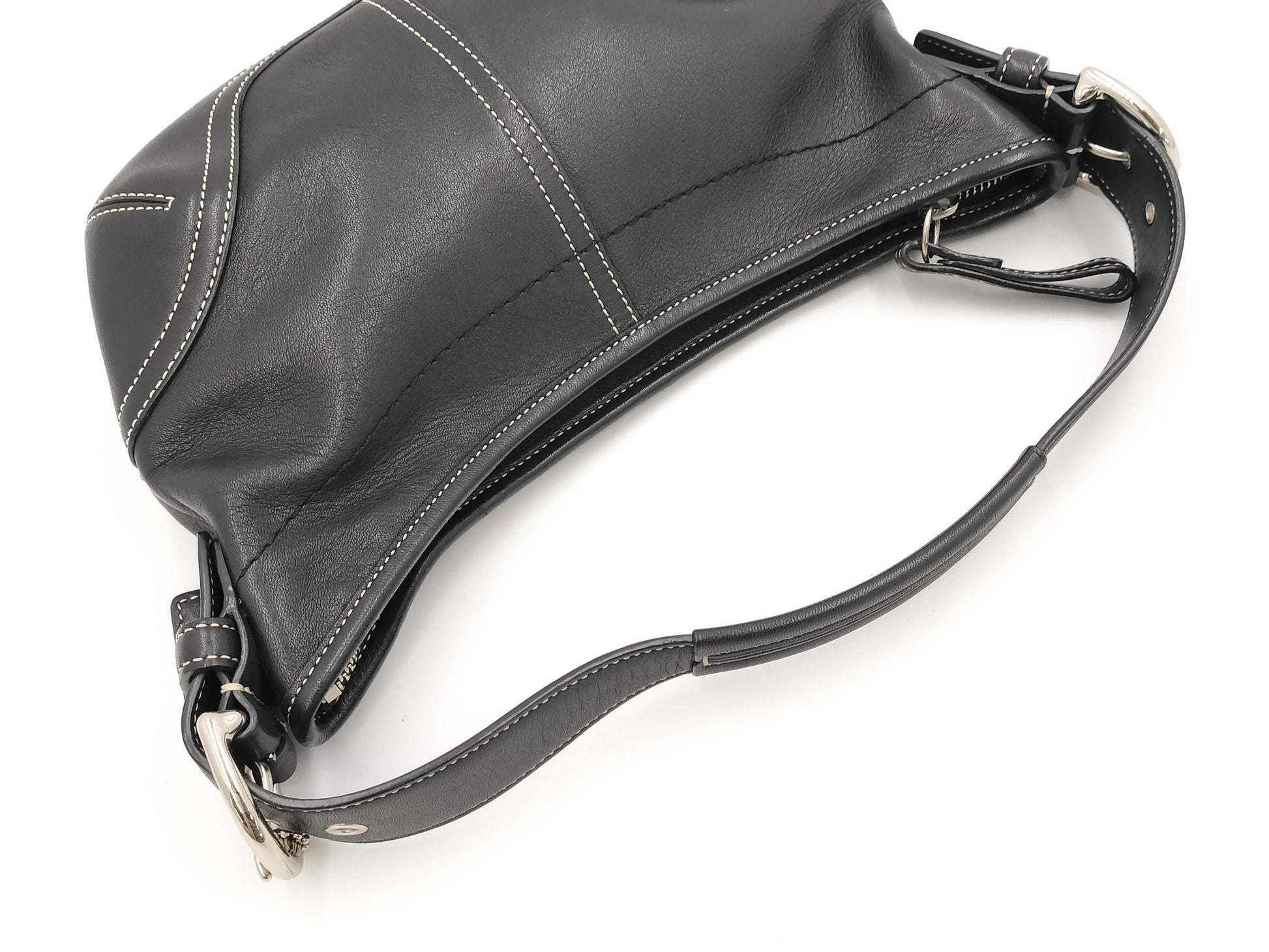 COACH Leather Black Handbag
