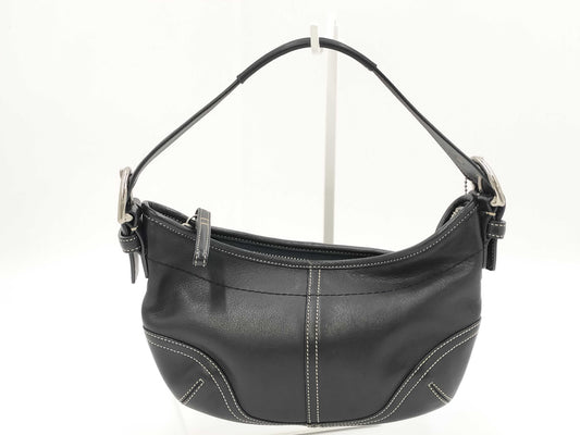 COACH Leather Black Handbag