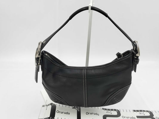 COACH Leather Black Handbag