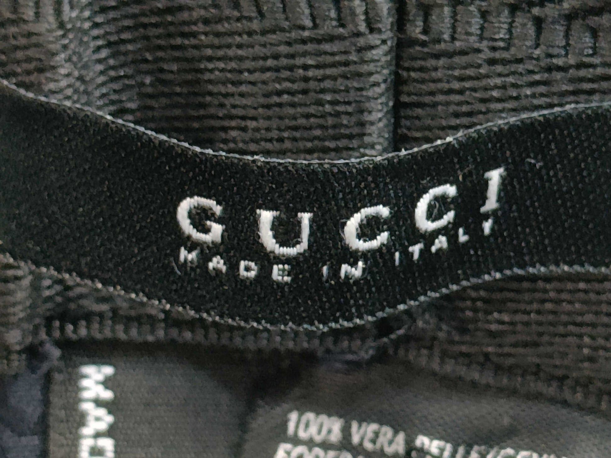 GUCCI Hat 116741 Black Cotton Size 58 Other Apparel