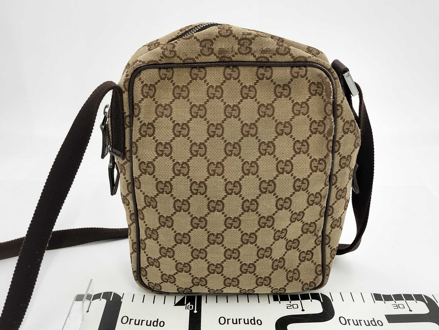 GUCCI Canvas Shoulder Bag