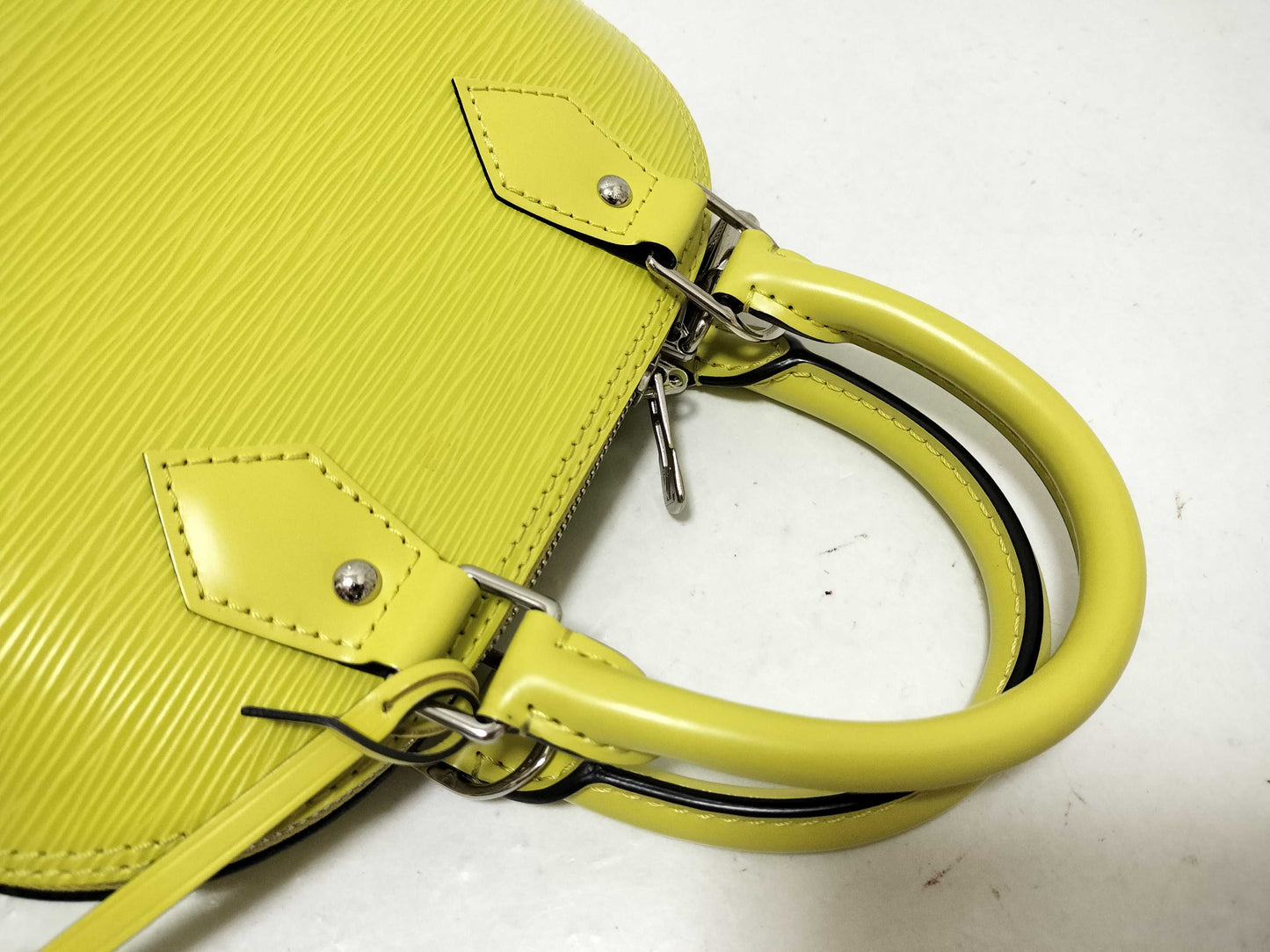 LOUIS VUITTON Epi Alma BB Handbag