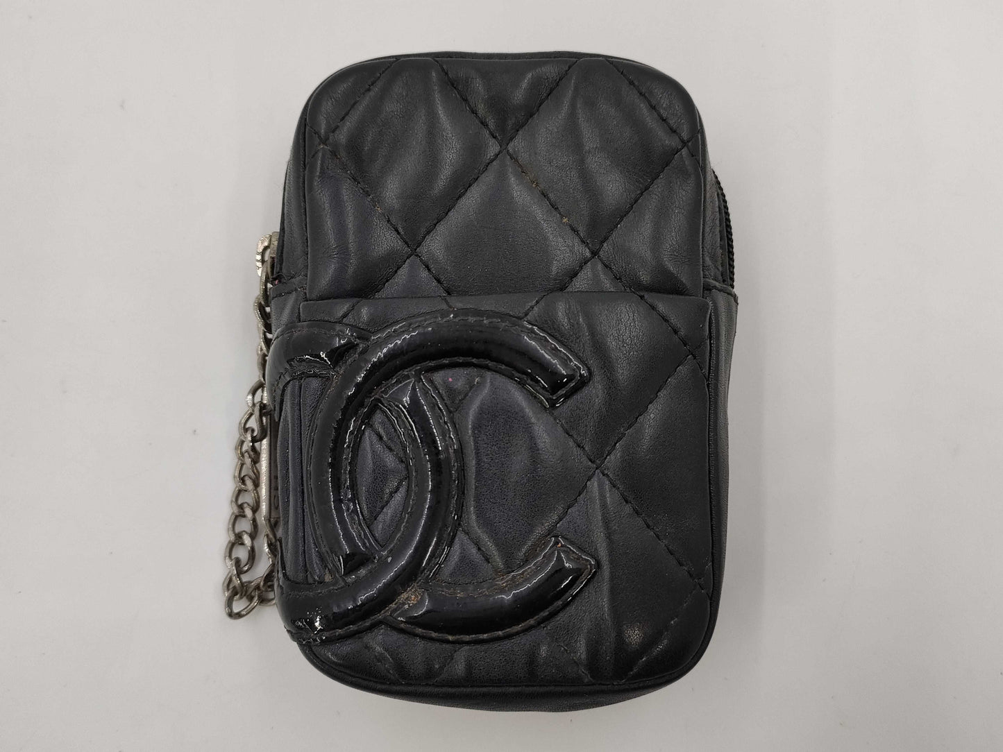 CHANEL CHANEL Cigarette Case Cambon Coco Mark Pouch