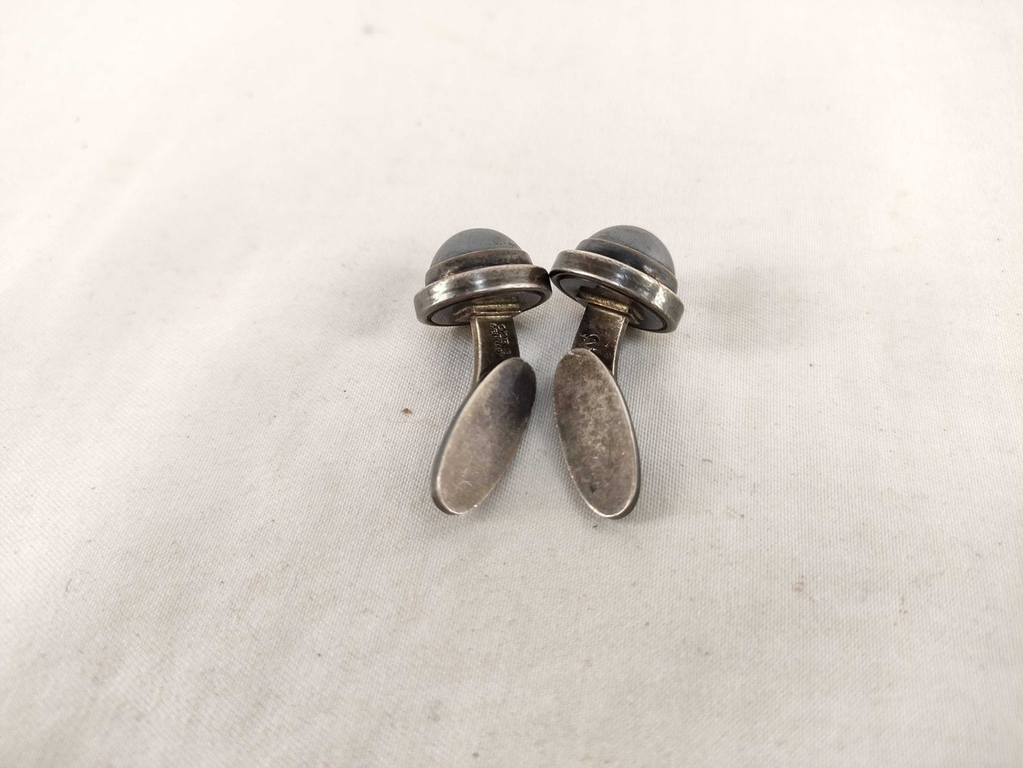 Georg Jensen Cufflinks, SV925, Approx. 16.4g, Tie Clip/Cufflinks