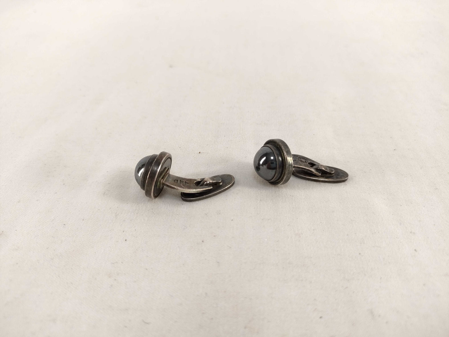 Georg Jensen Cufflinks, SV925, Approx. 16.4g, Tie Clip/Cufflinks