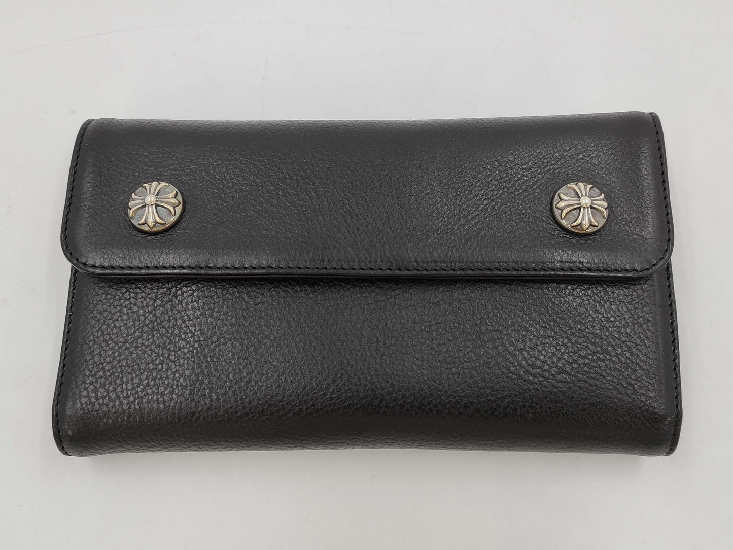 CHROME HEARTS WAVE Wallet Black