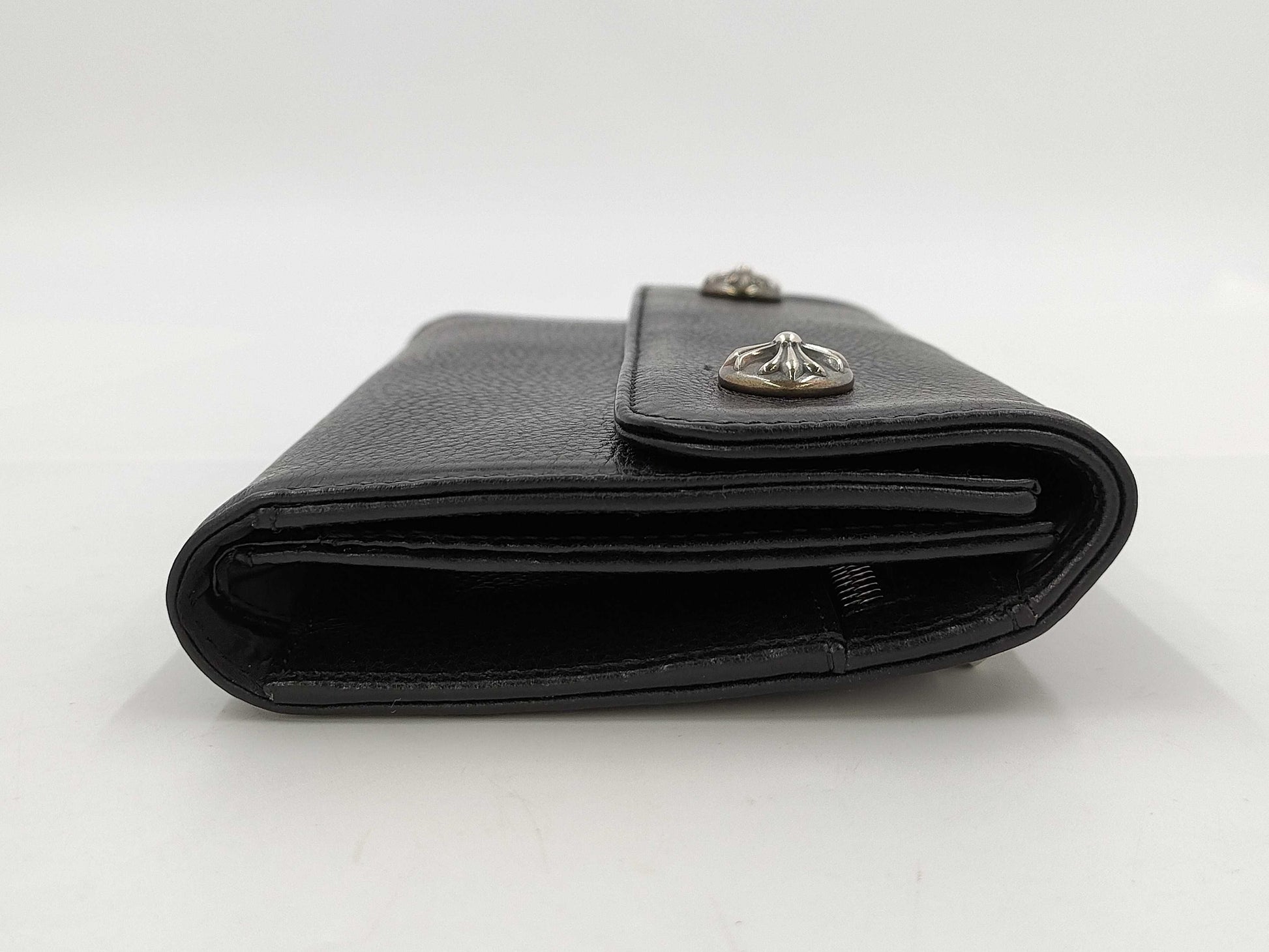 CHROME HEARTS WAVE Wallet Black