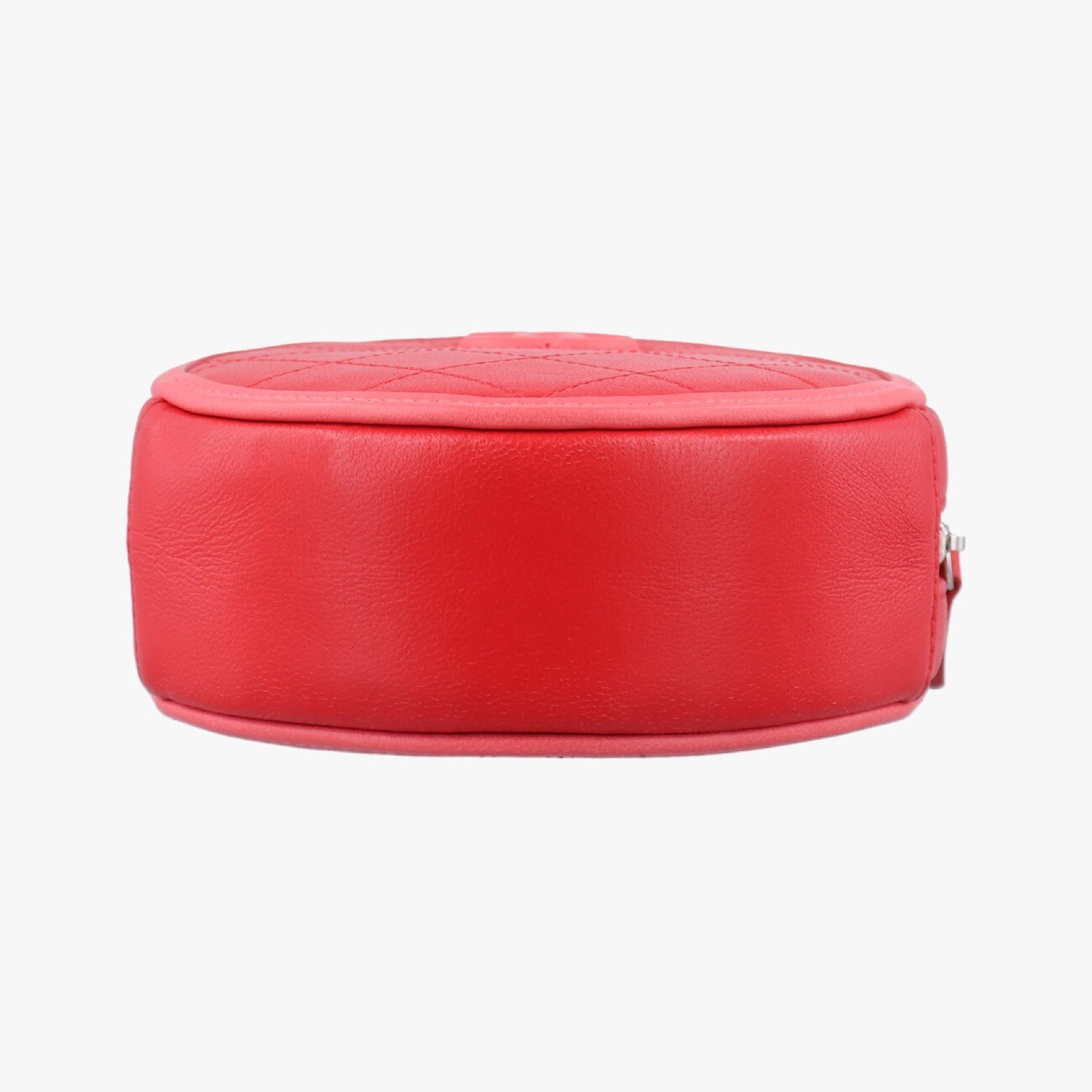 CHANEL Matelasse Red / Pink Lambskin Shoulder Bag AP006027472399