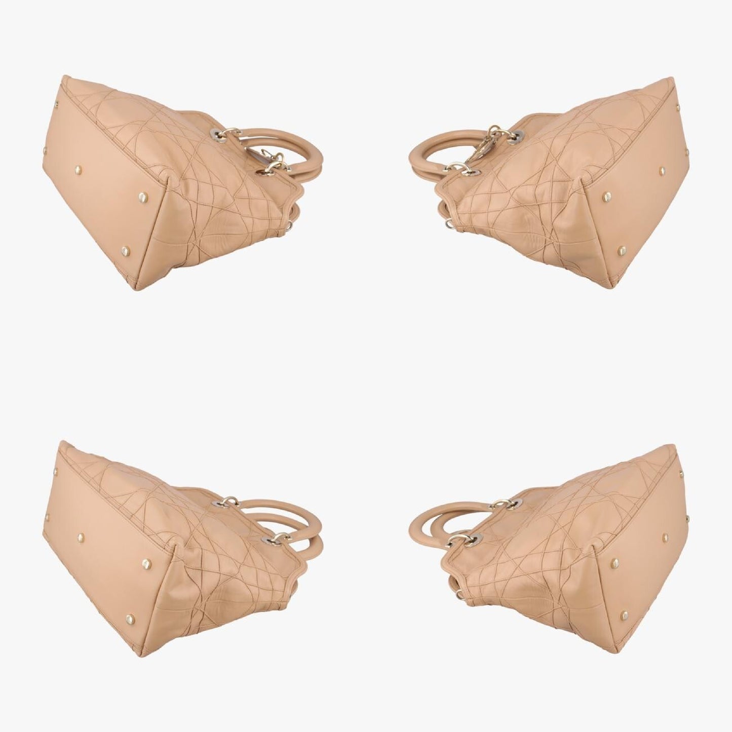 Granville Beige Lambskin 09-MA-0151 Shoulder Bag