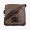 LOUIS VUITTON Brooklyn PM Ebene Damier Canvas Shoulder Bag N51210SR5008