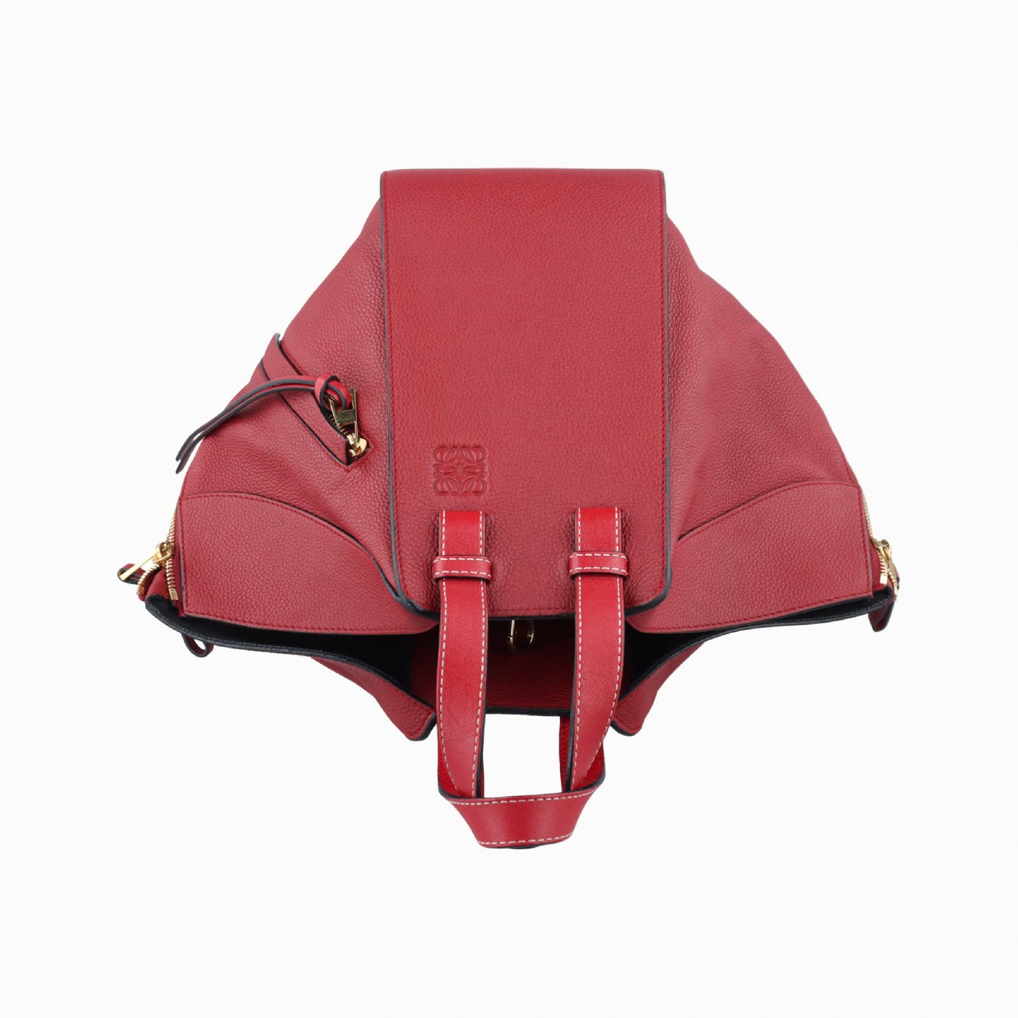 LOEWE Hammock Red Leather 06 17 09 Handbag