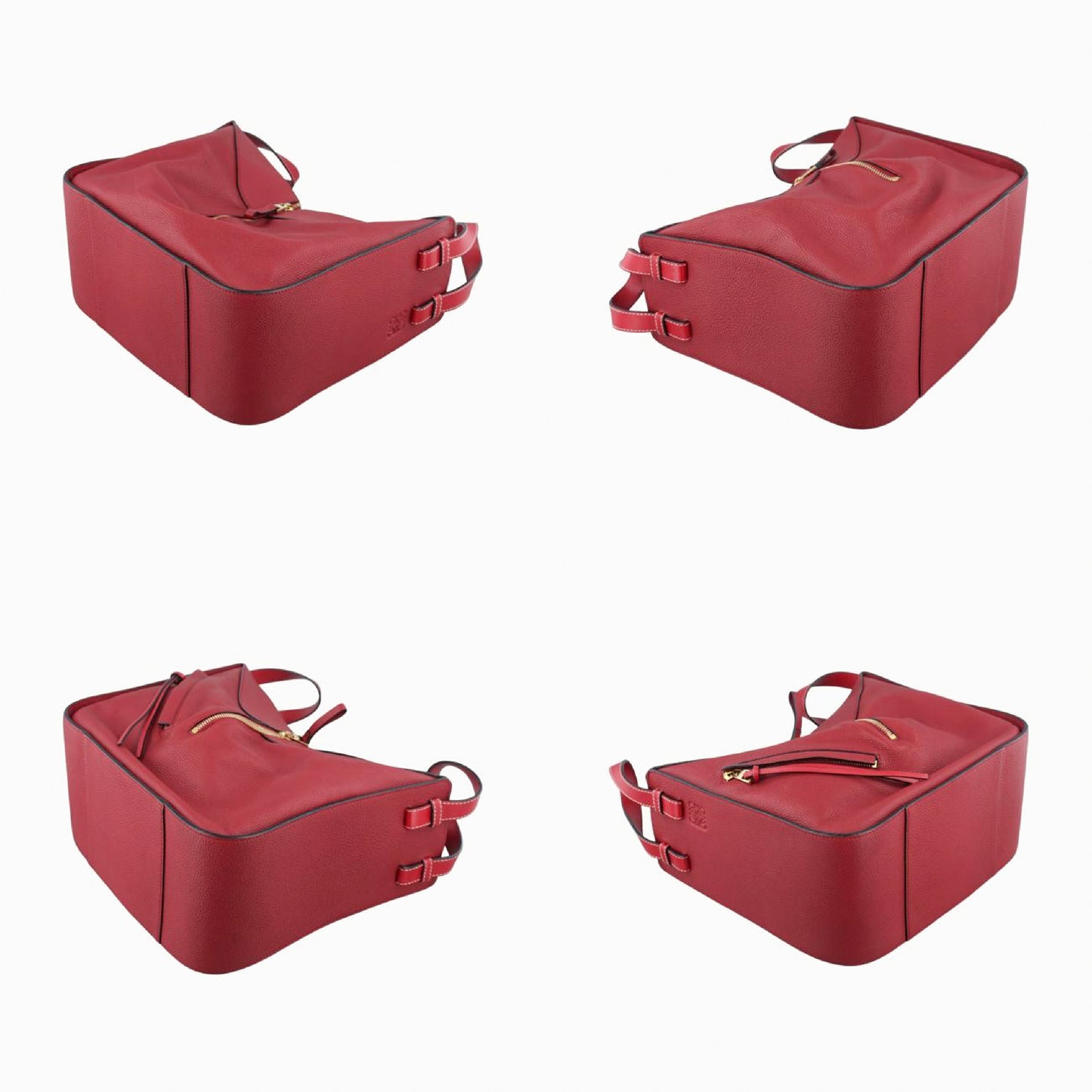 LOEWE Hammock Red Leather 06 17 09 Handbag