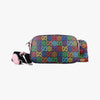GUCCI GG Psychedelic Small Shoulder Bag in Black, Pink, and Multicolor PVC Coated Canvas