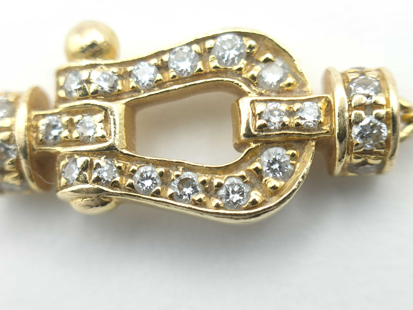 FRED Miniforce 10 Diamond Bracelet/Bangle, AU750, 1.8g