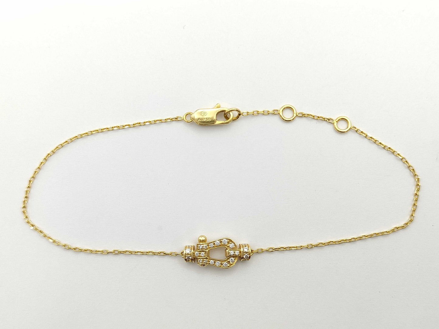 FRED Miniforce 10 Diamond Bracelet/Bangle, AU750, 1.8g