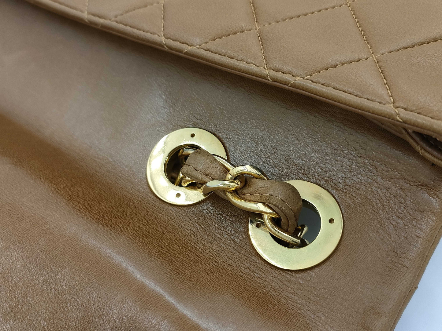 CHANEL Dekamato Brown Shoulder Bag