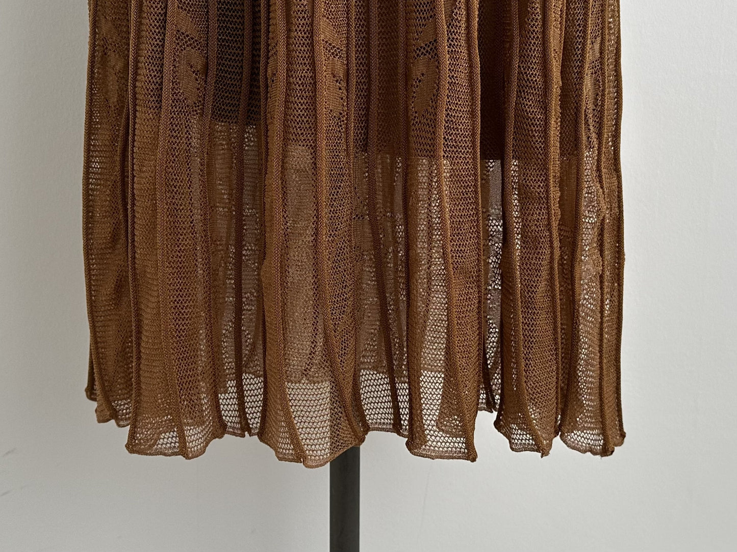 Mame Kurogouchi Knit Pleated Skirt, 1 Size