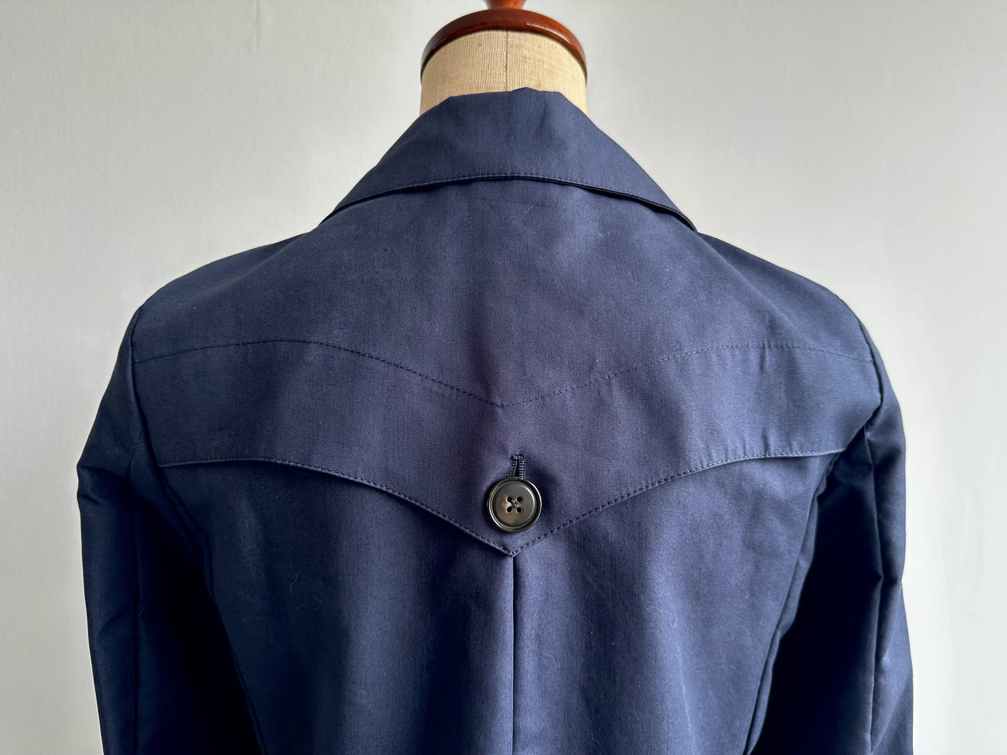 GOLDEN GOOSE P-Coat Jacket, Navy, Size XS