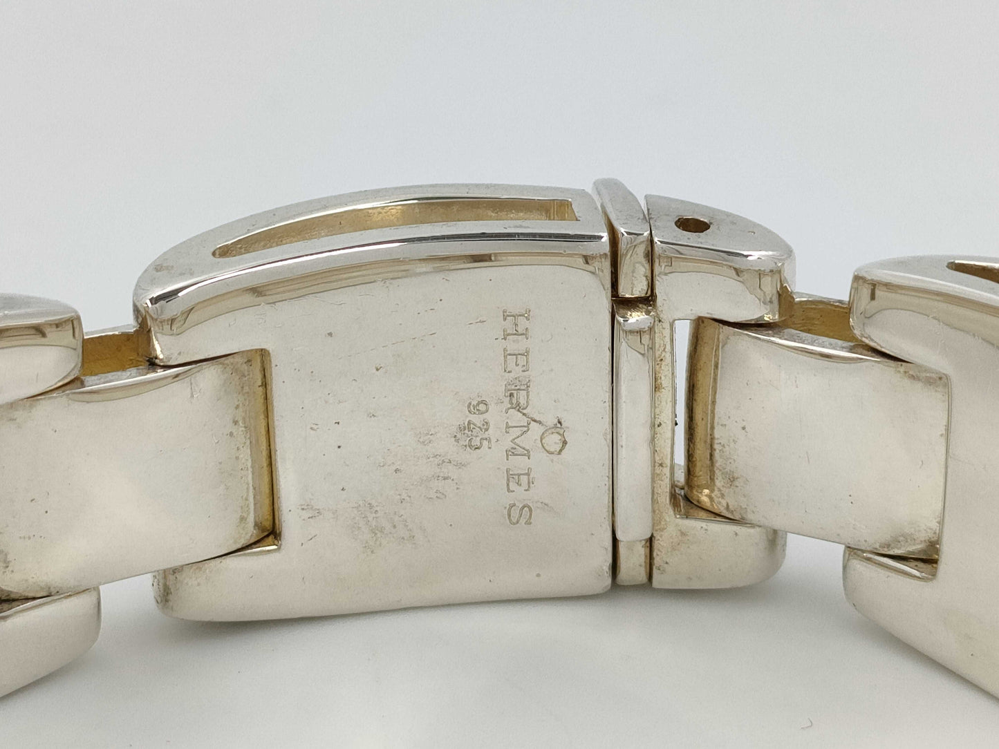HERMES Luna Park Bracelet, 6 links, 925, 106.2g, Bracelet/Bangle