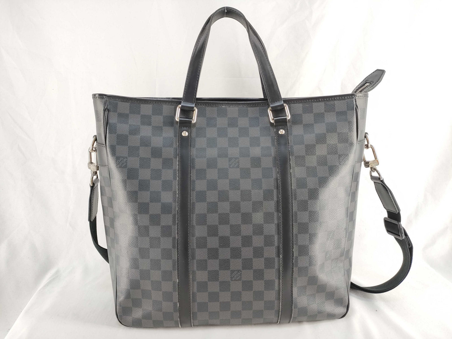 LOUIS VUITTON Damier Graphite Louis Vuitton Graphite Tadao Tote Bag N51192 DU1152