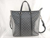LOUIS VUITTON Damier Graphite Louis Vuitton Graphite Tadao Tote Bag N51192 DU1152