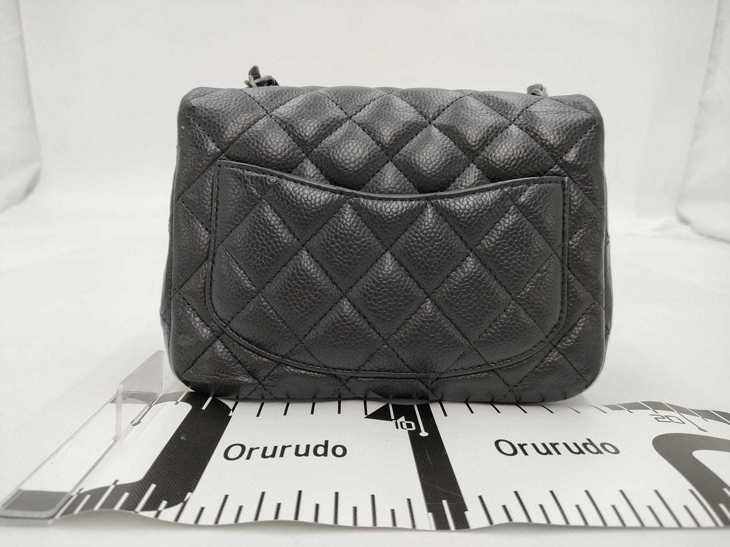 CHANEL Caviar Skin Chanel Matelasse Shoulder Bag