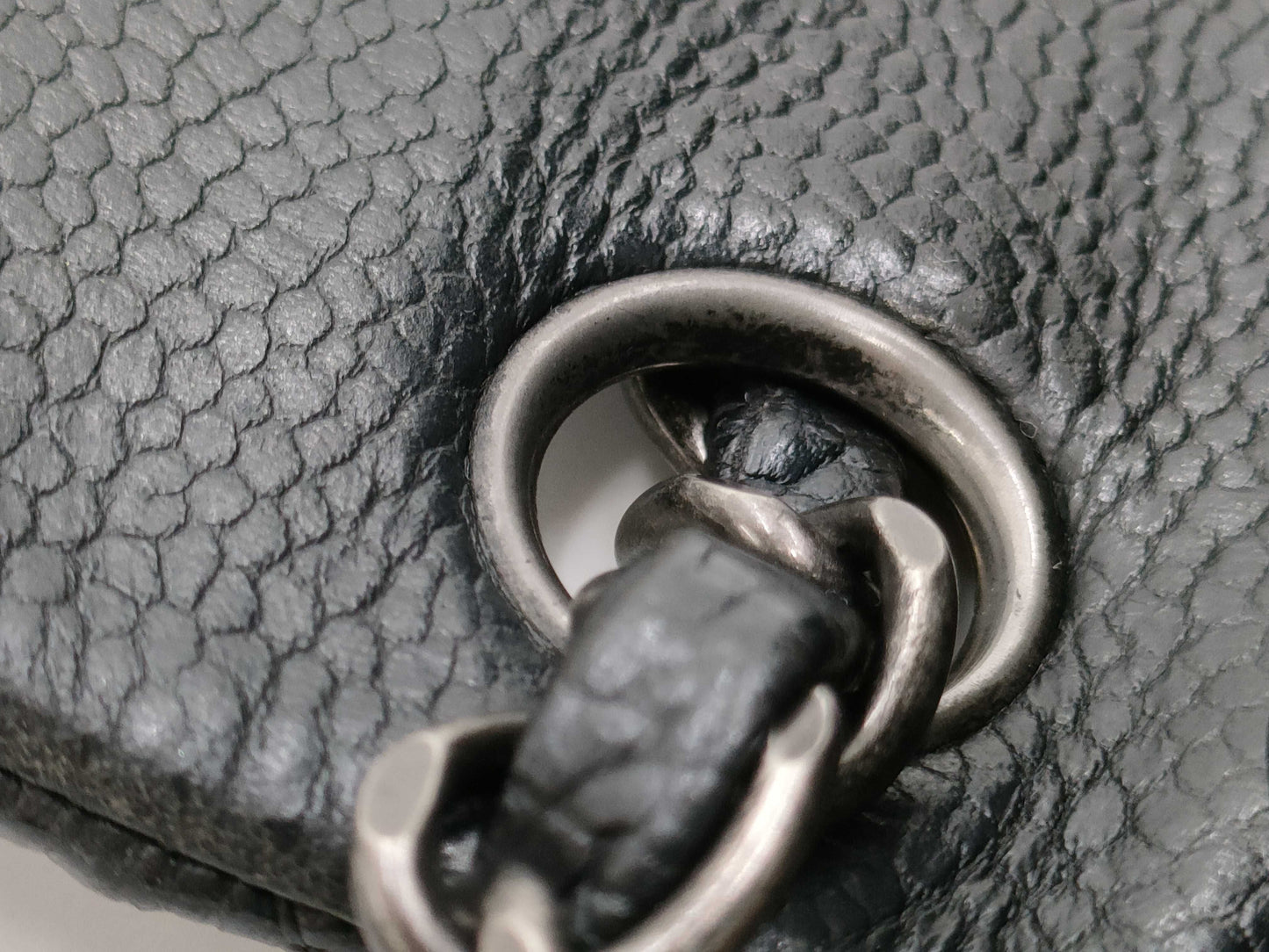 CHANEL Caviar Skin Chanel Matelasse Shoulder Bag