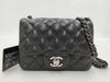 CHANEL Caviar Skin Chanel Matelasse Shoulder Bag