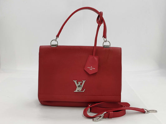 LOUIS VUITTON Lockme Shoulder Bag Handbag