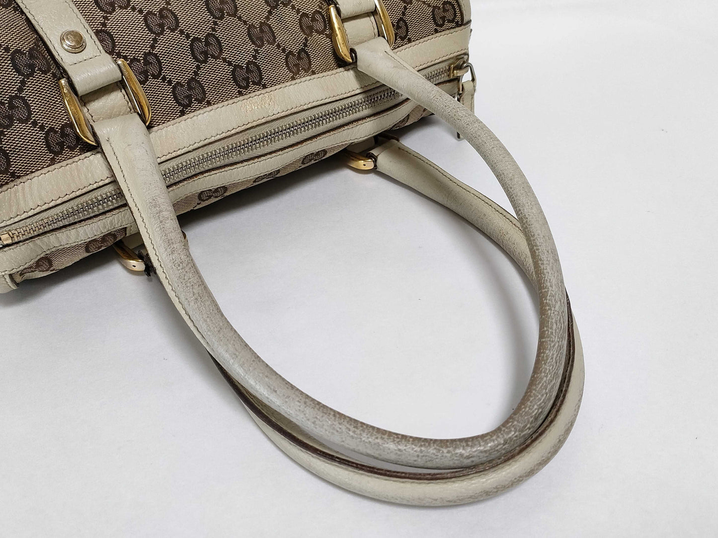 GUCCI GG Canvas Gucci Bag Mini Boston Bag Handbag